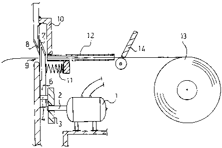 A single figure which represents the drawing illustrating the invention.